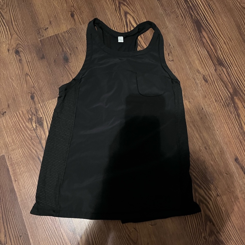 lululemon tie in back tank top